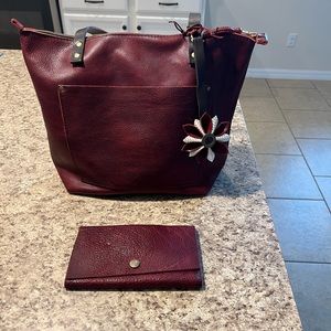 Brand new Portland Leather Goods Tote and Rancher